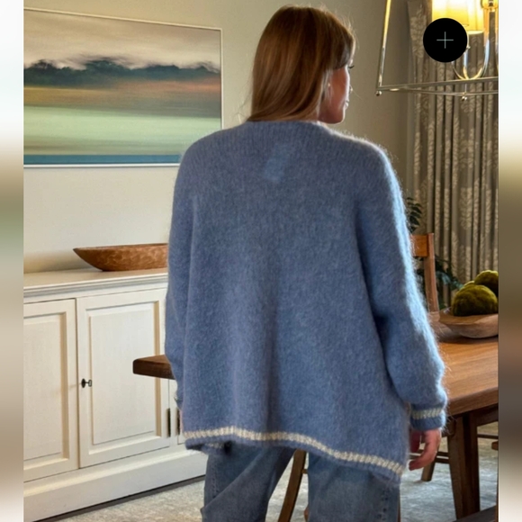 Kris-Ana Mohair oversized cardigan NWT - Picture 11 of 12